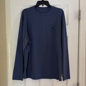 Hang Ten Classic Blue Long Sleeve SPF Swim rash guard /coverup